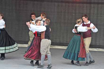Tanzfest in Kranichfeld