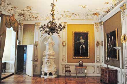 Fürstliche Wohnung im Barockschloss Heidecksburg