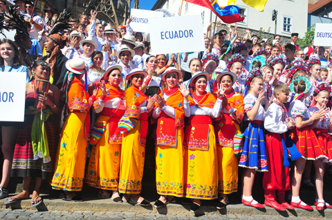 Identidad Cultural Ecuatoriana Sin Fronteras, Ecuador / Danetzare - Erfurt 2018