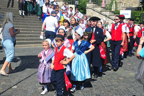 Trachtengruppe Billigheim / Danetzare - Erfurt 2018