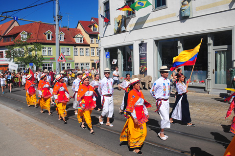 Identidad Cultural Ecuatoriana Sin Fronteras, Ecuador / Danetzare - Erfurt 2018