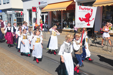 Erfurter Kinder- und Jugendtanzensemble e.V. Tanzteufel / Danetzare - Erfurt 2018