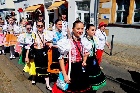 Folklórny súbor Zemplín, Slowakei / Danetzare - Erfurt 2018