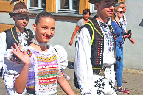 Folklórny súbor Zemplín, Slowakei / Danetzare - Erfurt 2018