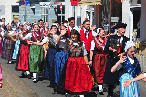 Trachtengruppe Billigheim / Danetzare - Erfurt 2018