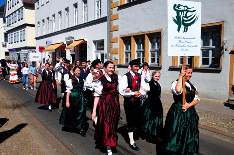 Folkloretanzensemble Thea Maass der TU Dresden / Danetzare - Erfurt 2018