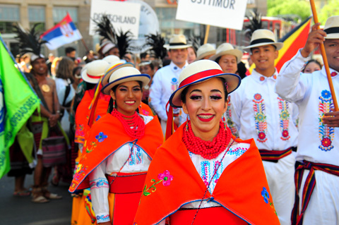 Identidad Cultural Ecuatoriana Sin Fronteras, Ecuador / Danetzare - Erfurt 2018