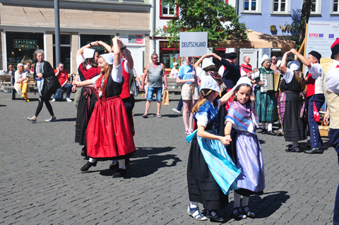 Trachtengruppe Billigheim / Danetzare - Erfurt 2018