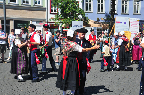 Trachtengruppe Billigheim / Danetzare - Erfurt 2018