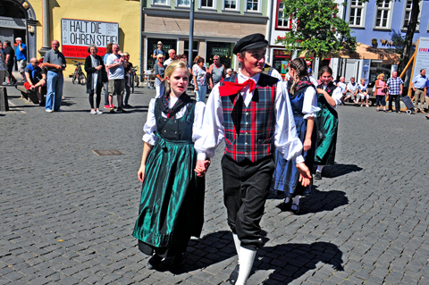 Folkloretanzensemble Thea Maass der TU Dresden / Danetzare - Erfurt 2018