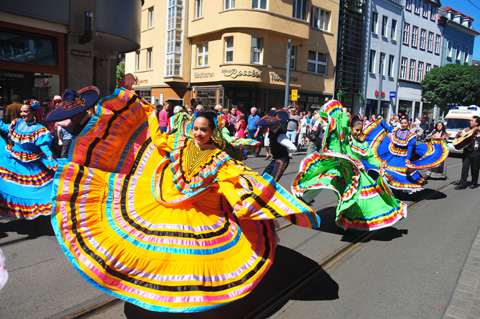 Compañia Mexicana de Danza Folklorica, Mexiko / Danetzare - Erfurt 2018