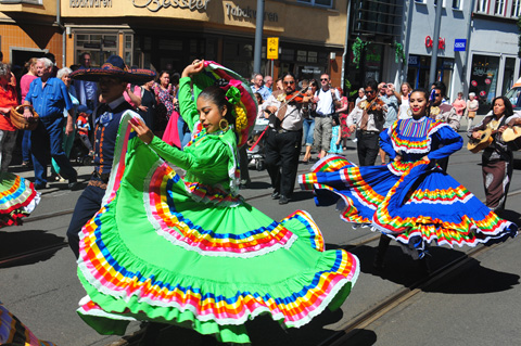 Compañia Mexicana de Danza Folklorica, Mexiko / Danetzare - Erfurt 2018