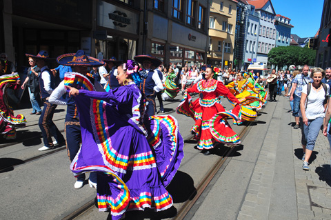 Compañia Mexicana de Danza Folklorica, Mexiko / Danetzare - Erfurt 2018