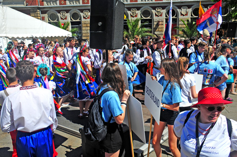 Flashmob Am Anger / Danetzare - Erfurt 2018