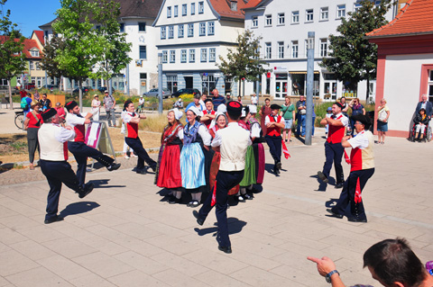 Hirschgarten Erfurt - Trachtengruppe Billigheim / Danetzare - Erfurt 2018