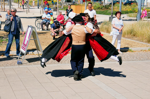 Hirschgarten Erfurt - Trachtengruppe Billigheim / Danetzare - Erfurt 2018