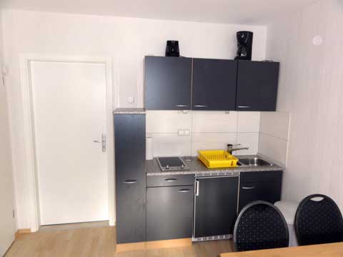 Apartment Erfurt - Wohnküche Apartment Erfurt - Wohnküche