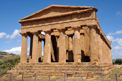 Tempio della Concordia, Agrigento, Sizilien