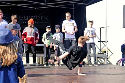 Breakdance zum 19. Familienfrühlingsfest - Citadelle Erfurt - Petersberg