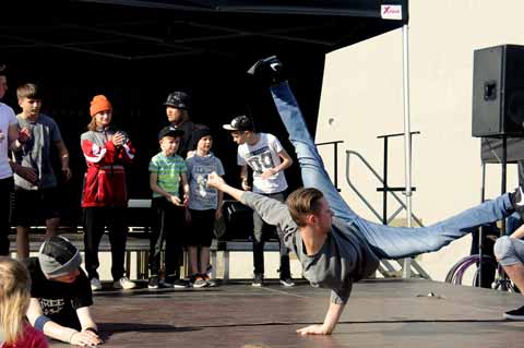 Breakdance zum 19. Familienfrühlingsfest - Citadelle Erfurt - Petersberg