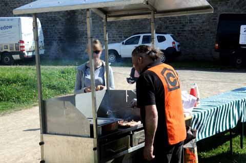 Grillstand zum 19. Familienfrühlingsfest 2018