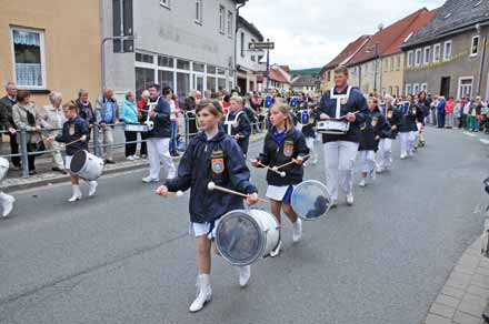 Festumzug zum Rosenfest 2014 in Kranichfeld