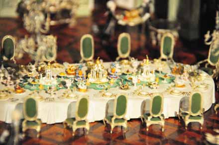 Rococo en miniature im Barockschloss Heidecksburg