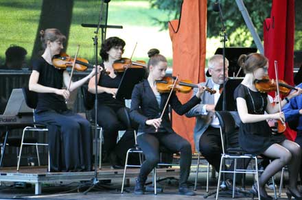 Vorkonzert Weimarhallenpark 2014 - Orchester der Ottmar-Gerster-Musikschule